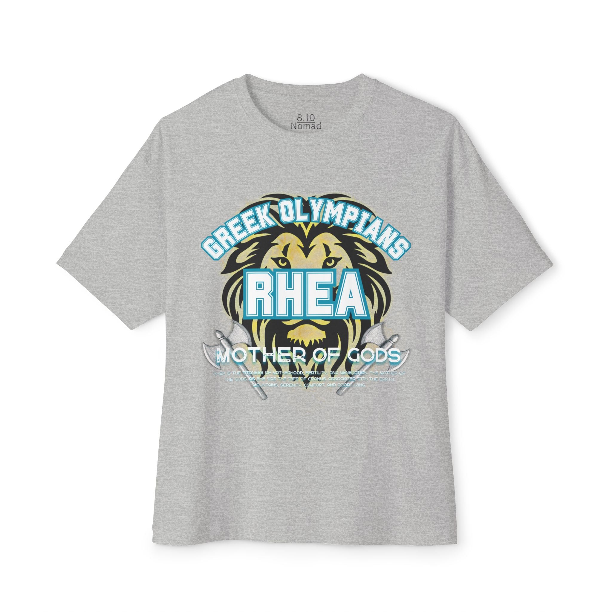 Rhea Mythology Graphic Tee — Greek Pantheon Inspired Design