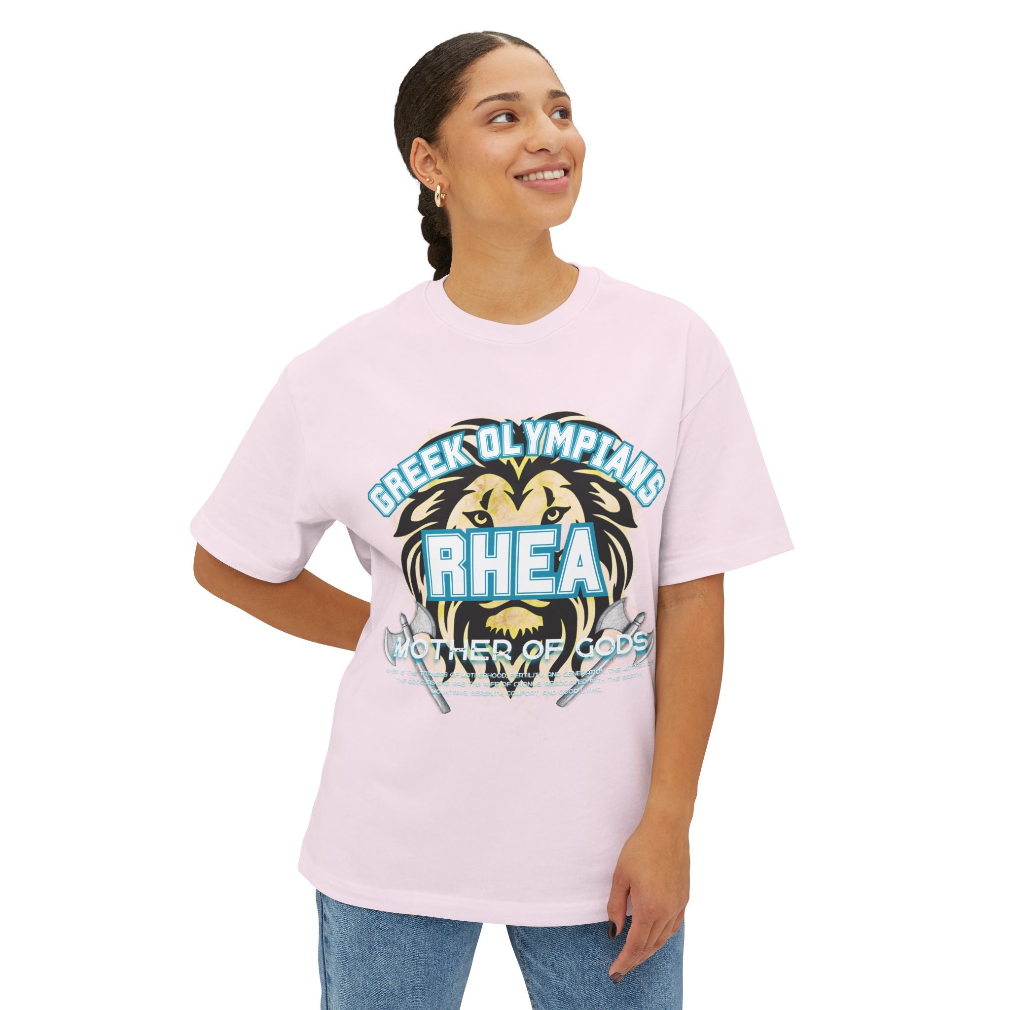 Rhea Mythology Graphic Tee — Greek Pantheon Inspired Design